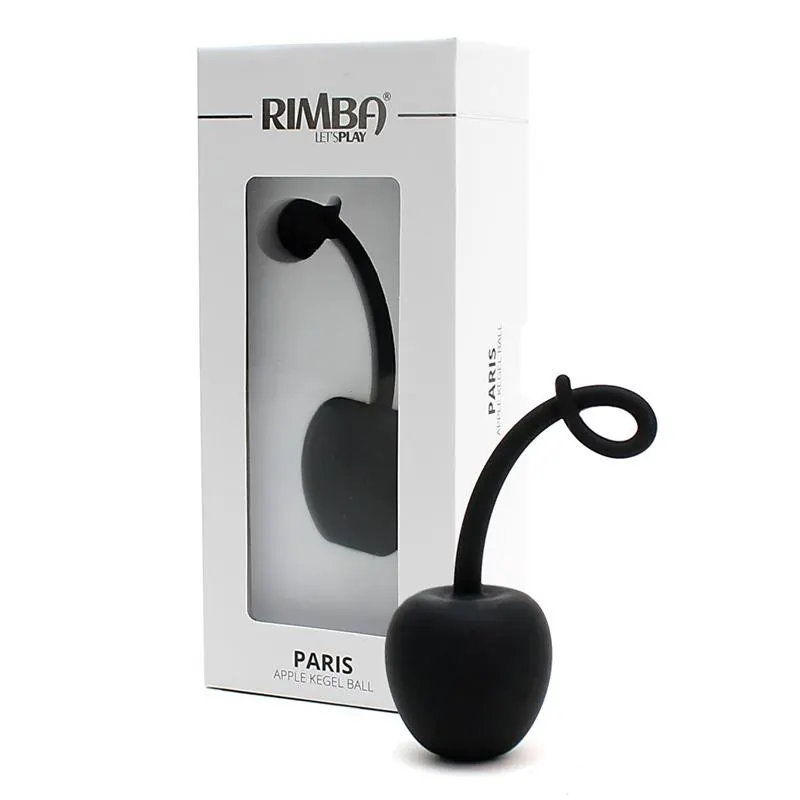Bola Kegel en Forma de Manzana Paris Negra · RIMBA TOYS · Bolas Chinas y Salud Femenina — Foto 5