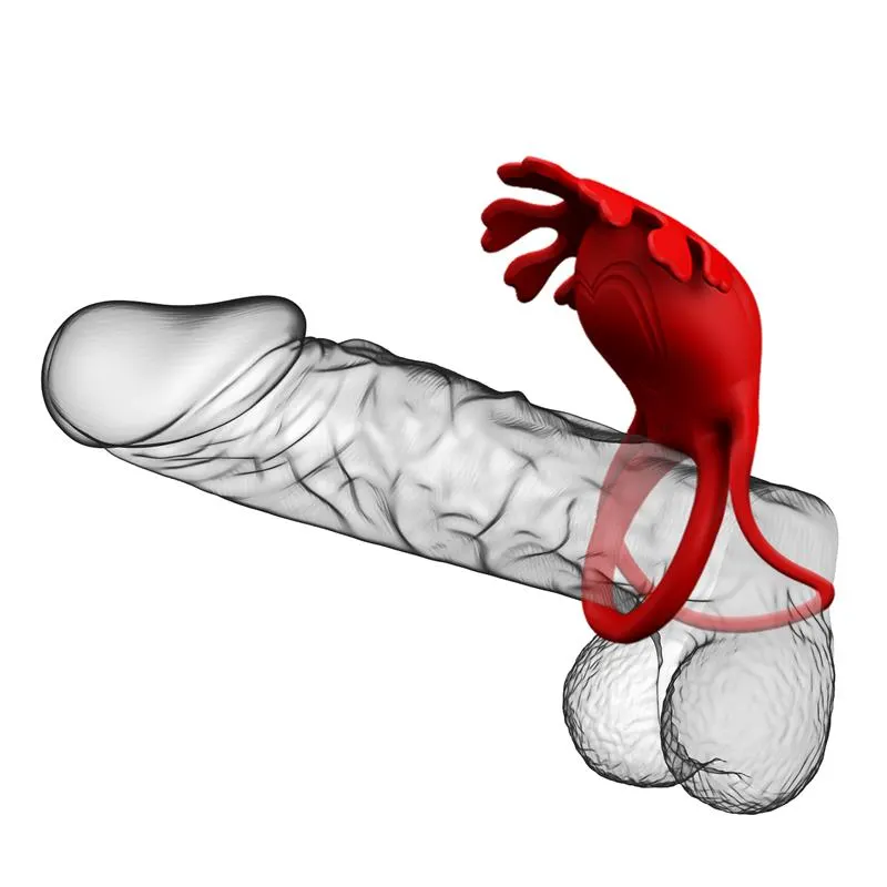 Ruben Anillo para el Pene con Vibración USB · PRETTYLOVE · Anillos para el Pene — photo 2