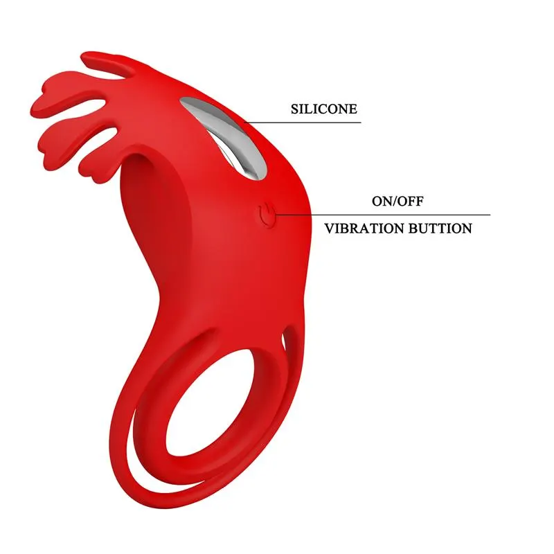 Ruben Anillo para el Pene con Vibración USB · PRETTYLOVE · Anillos para el Pene — photo 8