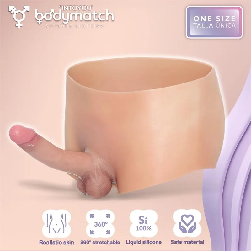 Blayke Boxer con Pene 18 cm Hiperrealista Silicona Líquida Talla Única · BODYMATCH · Accesorios y Sets — foto 2
