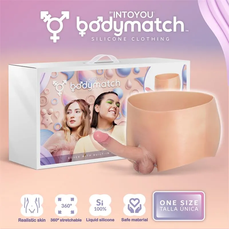 Blayke Boxer con Pene 18 cm Hiperrealista Silicona Líquida Talla Única · BODYMATCH · Accesorios y Sets — foto 6