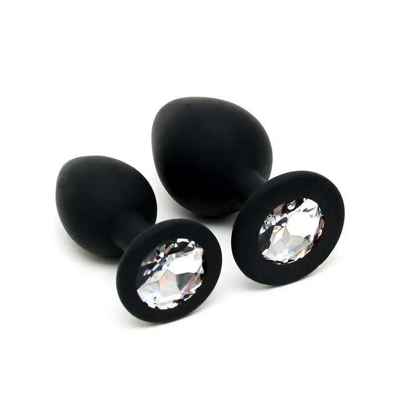 Set de Dos Plugs Anales Silicona · LATEX PLAY · Anal — photo 3