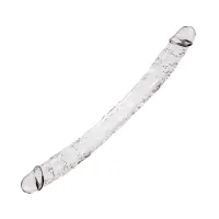 Supreme Dildo Doble 38.5 cm Transparente · ALIVE · Dildos