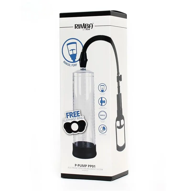 Bomba para el Pene Manual P-Pump PP01 · RIMBA TOYS · Potenciadores y Retardantes — photo 5