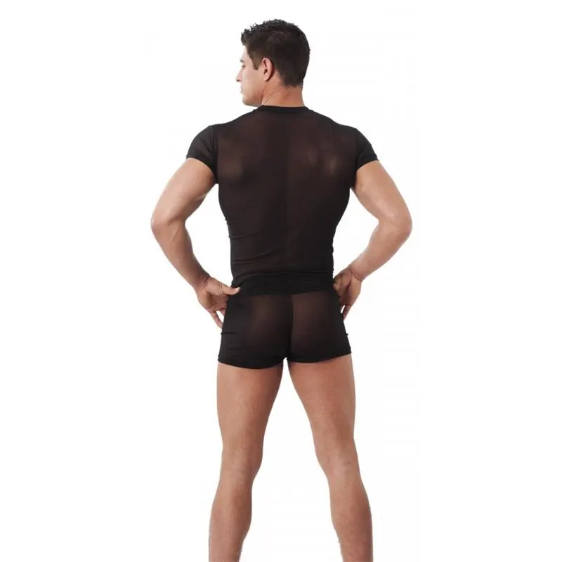 Camiseta Rejilla Negro · S/M · AMORABLE · Camisetas y Bodys — Foto 2