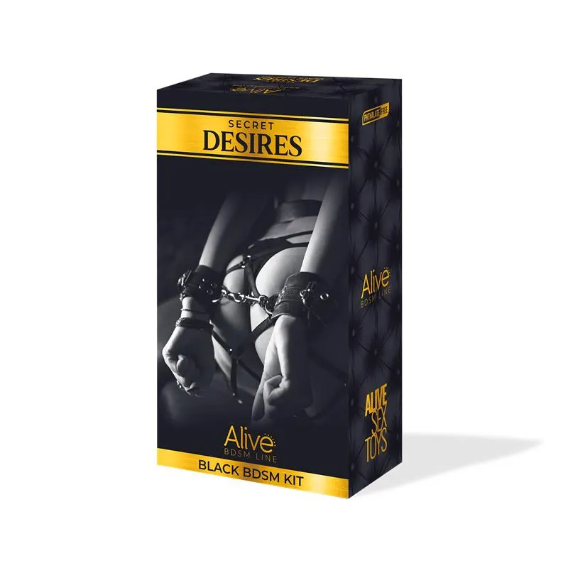 Secret Desires Black Kit de 8 Piezas BDSM · ALIVE · Accesorios y Sets — photo 9