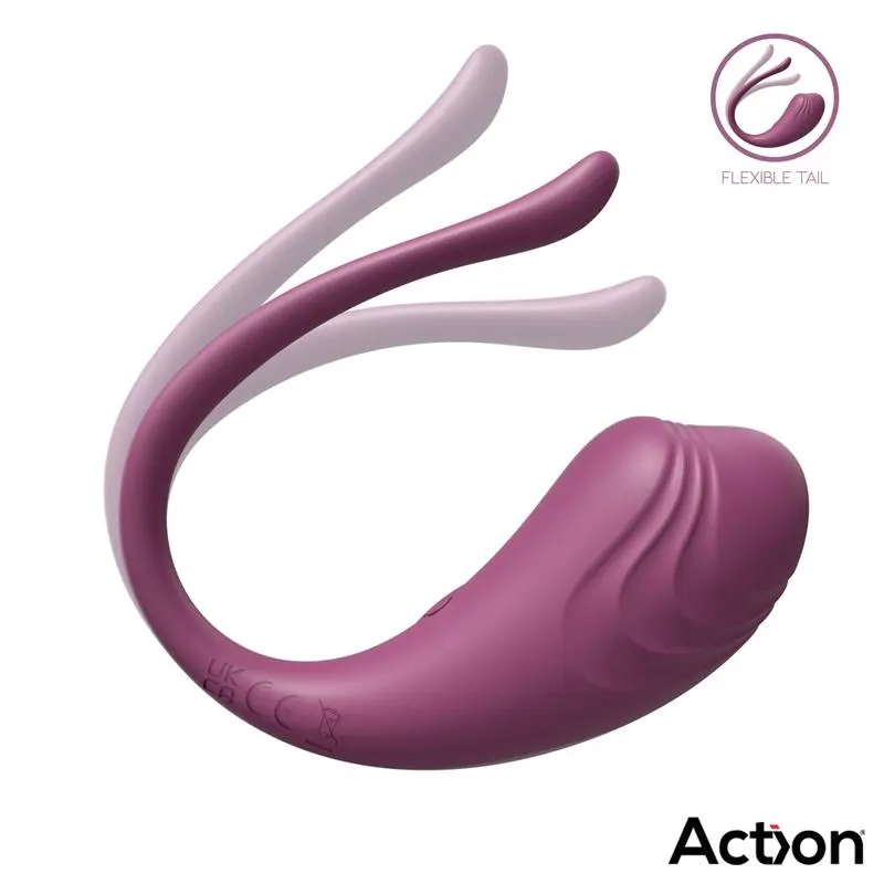 Luvia Huevo Vibrador con Control Remoto USB Púrpura · ACTION · Huevos y Balas Vibradoras — photo 4