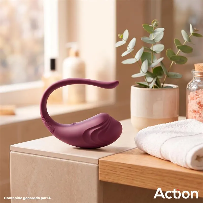 Luvia Huevo Vibrador con Control Remoto USB Púrpura · ACTION · Huevos y Balas Vibradoras — photo 7