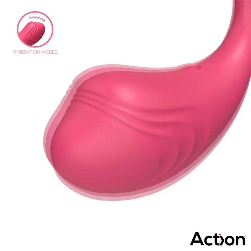 Luvia Huevo Vibrador con Control Remoto USB Rosa · ACTION · Huevos y Balas Vibradoras — Foto 3