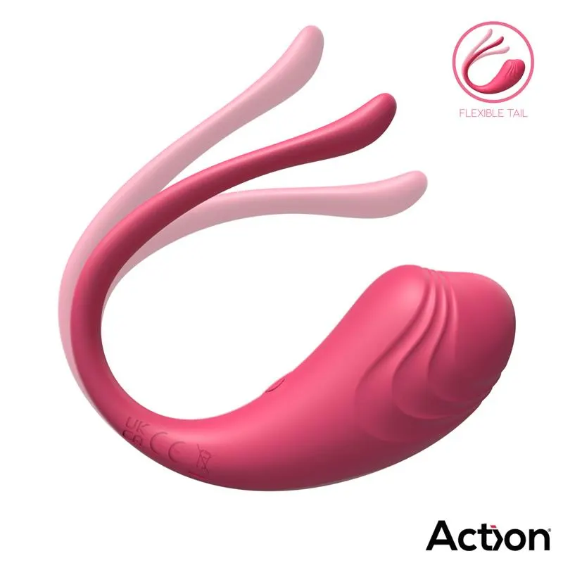 Luvia Huevo Vibrador con Control Remoto USB Rosa · ACTION · Huevos y Balas Vibradoras — Foto 4