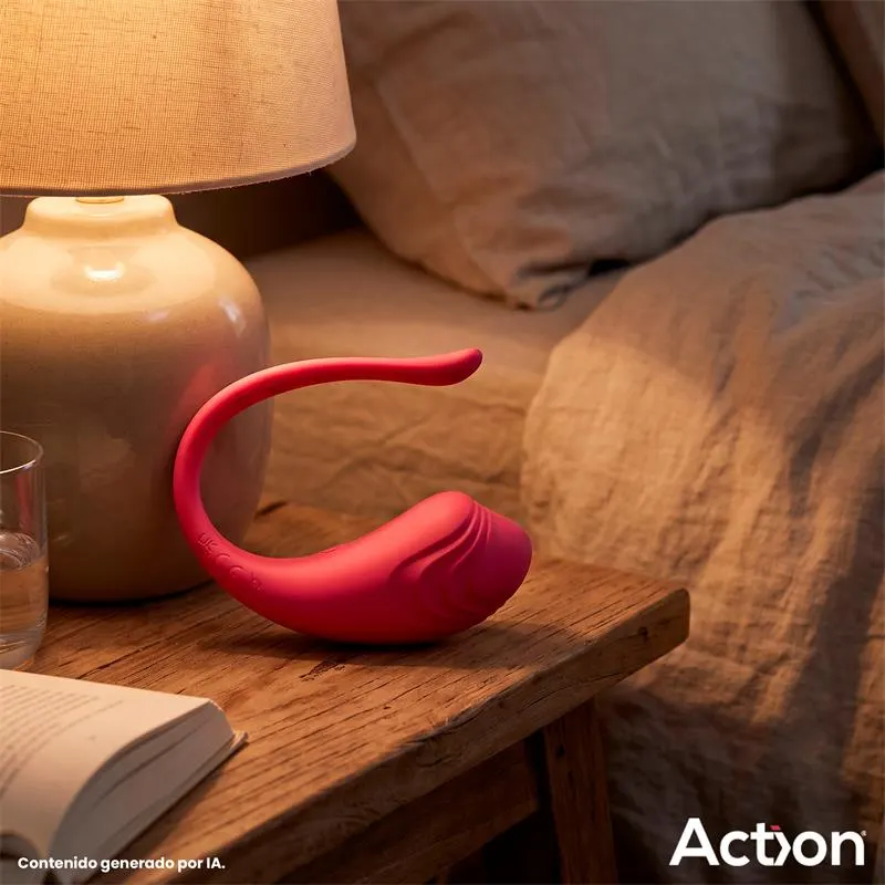 Luvia Huevo Vibrador con Control Remoto USB Rosa · ACTION · Huevos y Balas Vibradoras — Foto 7