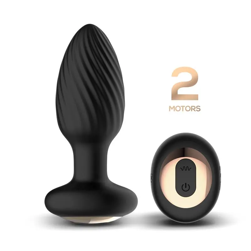 Drago Plug Anal Vibración, Movimiento Twister 360º y Control Remoto · INTOYOU · Anal — Foto 3