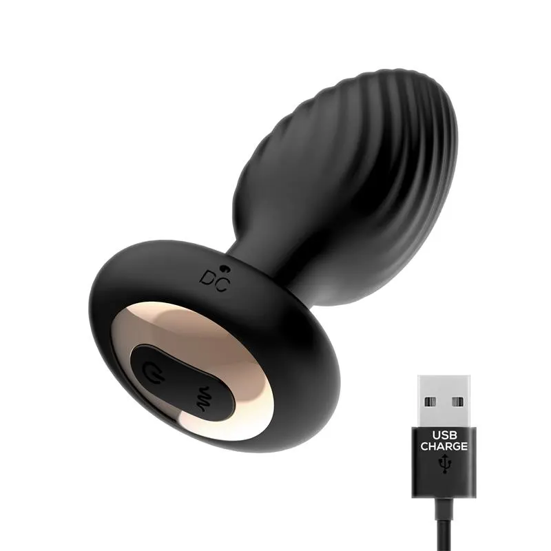 Drago Plug Anal Vibración, Movimiento Twister 360º y Control Remoto · INTOYOU · Anal — Foto 6