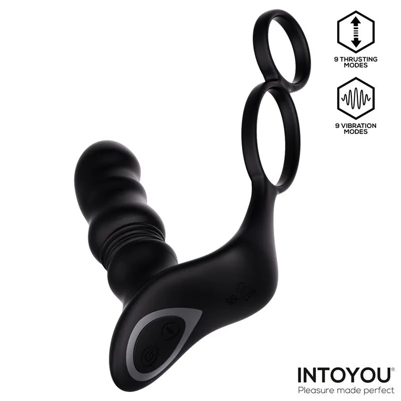 Womp Masajeador Prostático con Vibración, Thrusting y Control Remoto · INTOYOU · Anal — photo 4