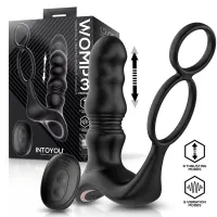 Womp Masajeador Prostático con Vibración, Thrusting y Control Remoto · INTOYOU · Anal