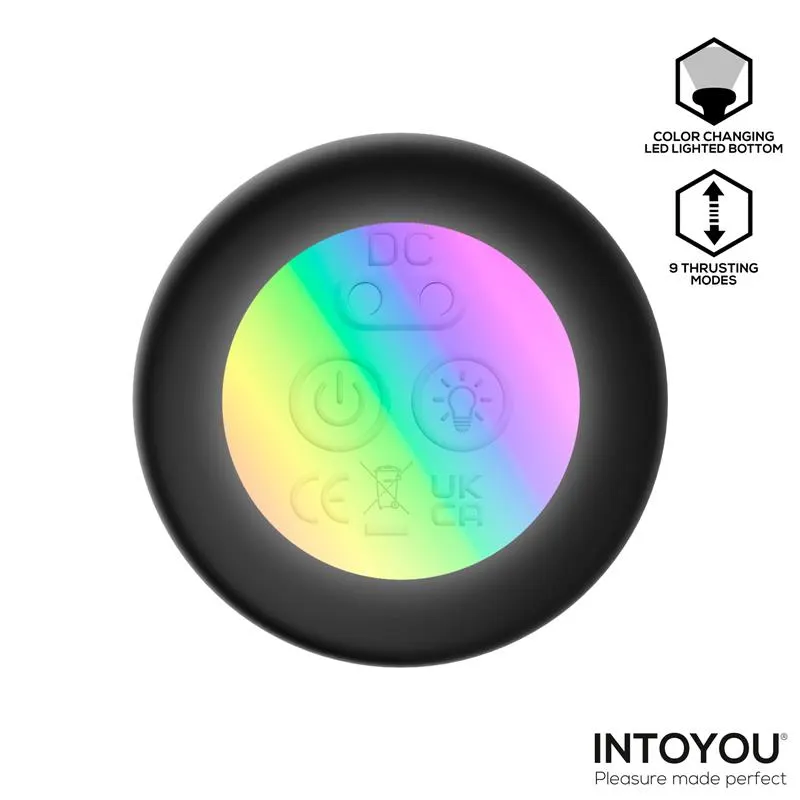 Krax Plug Anal con Vibración, Thrusting y Luz Led con Control Remoto · INTOYOU · Anal — photo 6