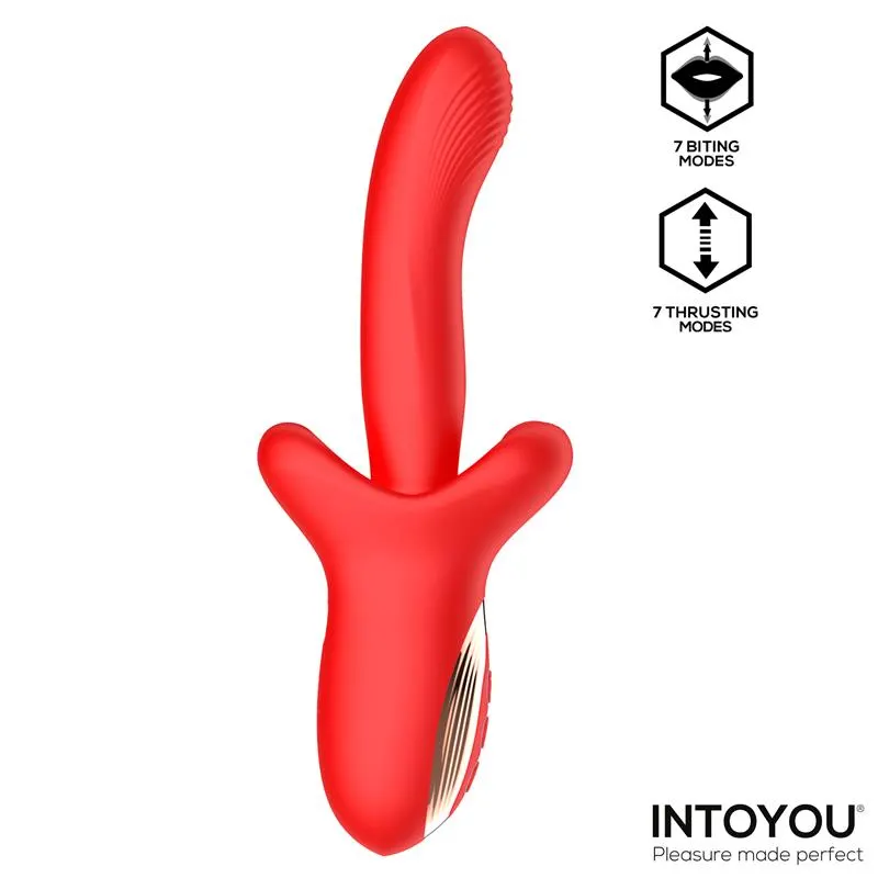Vyron Vibrador con Thrusting y Biting (Mordisqueo) · INTOYOU · Vibradores — photo 2