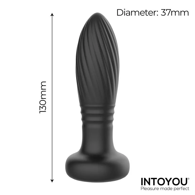 Tainy Plug Anal con Thrusting y Luces Led con Control Remoto · INTOYOU · Anal — Foto 8