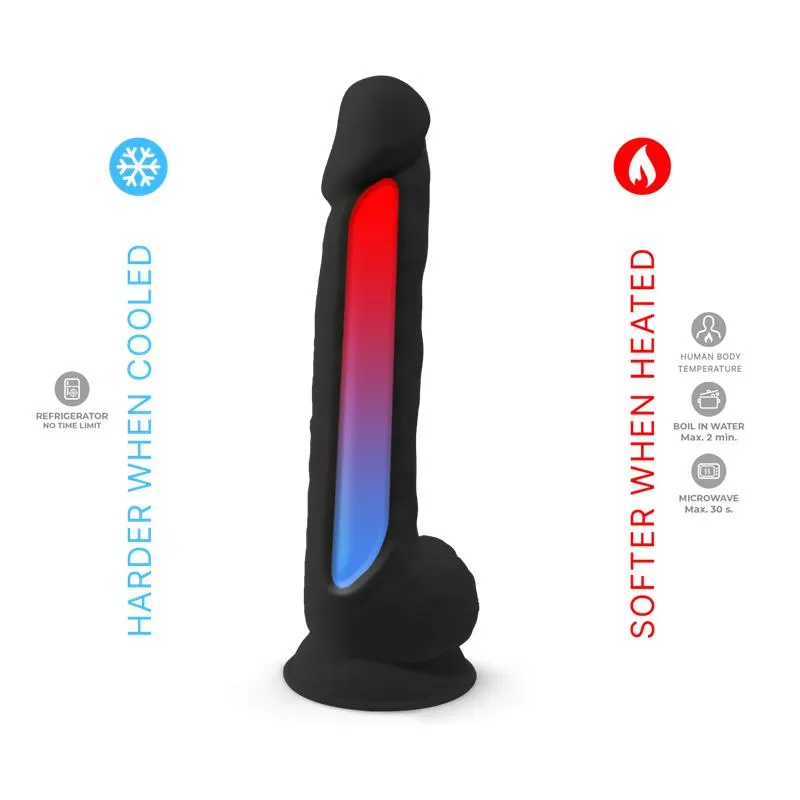 Dildo Dual Density Model 1 15 Negro · SILEXD · Dildos — Foto 5