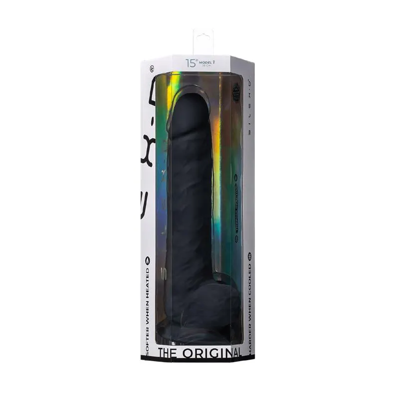 Dildo Dual Density Model 1 15 Negro · SILEXD · Dildos — Foto 7