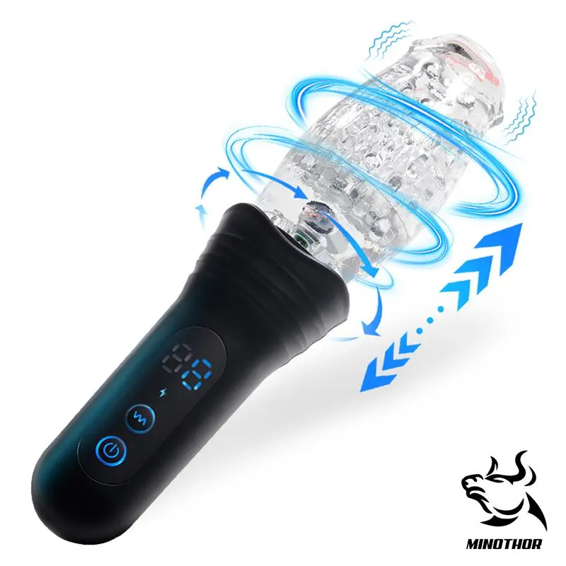 Subaz Masturbador Masculino con Thrusting y Rotación 360º · MINOTHOR · Masturbadores Él — Foto 2