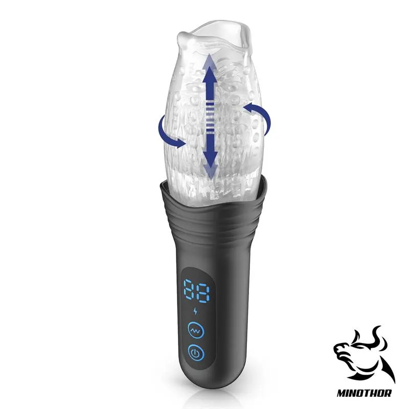 Subaz Masturbador Masculino con Thrusting y Rotación 360º · MINOTHOR · Masturbadores Él — Foto 4