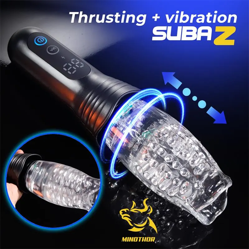Subaz Masturbador Masculino con Thrusting y Rotación 360º · MINOTHOR · Masturbadores Él — Foto 6