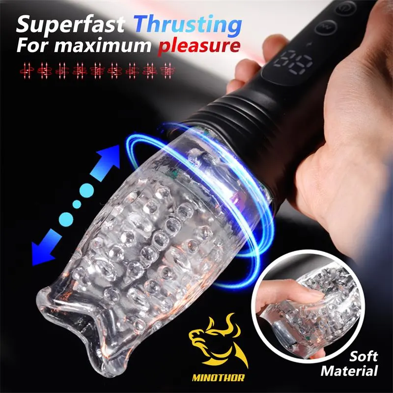 Subaz Masturbador Masculino con Thrusting y Rotación 360º · MINOTHOR · Masturbadores Él — Foto 7