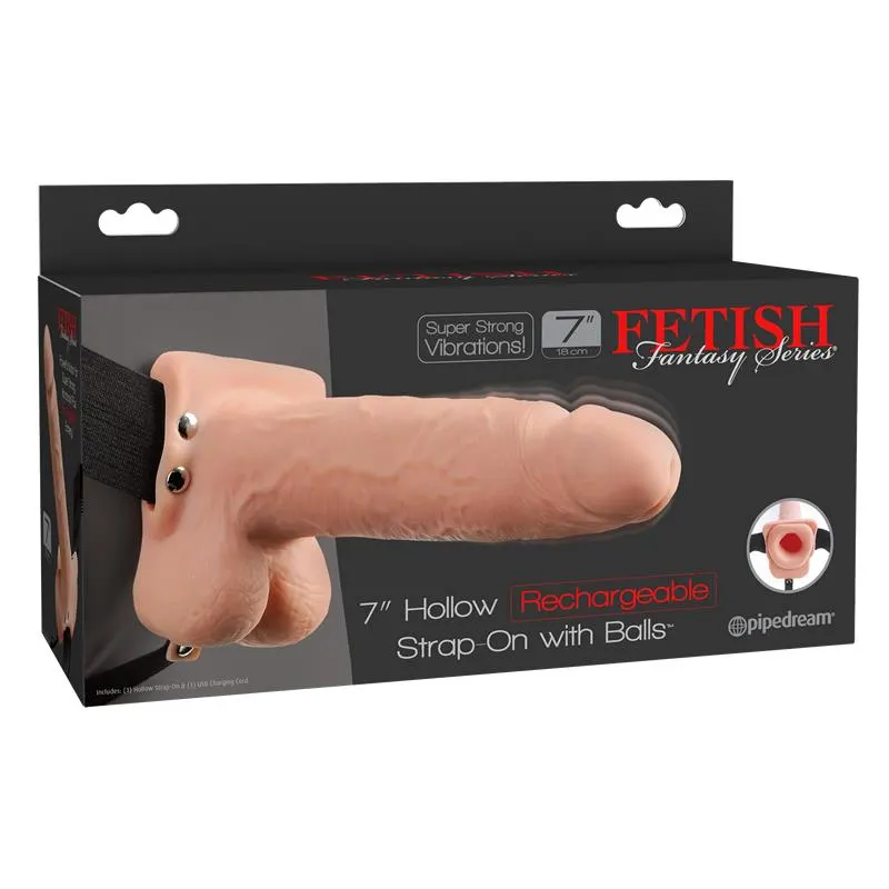 Arnes Dildo Hueco con Vibración 7 · FETISH FANTASY SERIES · Dildos