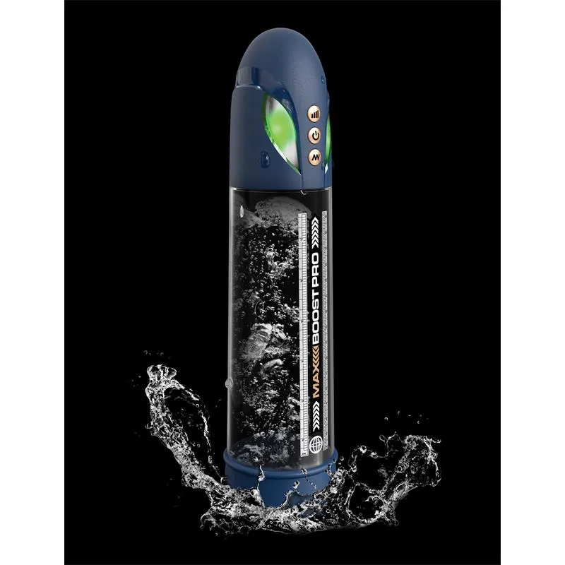 Masturbador Automático Max Boost Pro Flow Azul · PUMPWORX · Potenciadores y Retardantes — photo 5