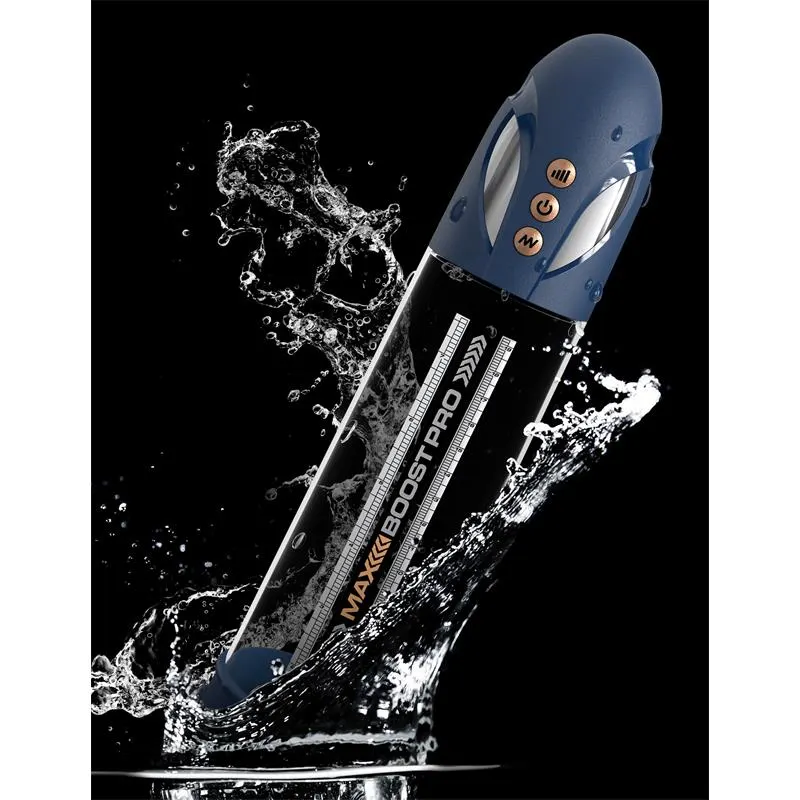 Masturbador Automático Max Boost Pro Flow Azul · PUMPWORX · Potenciadores y Retardantes — photo 6