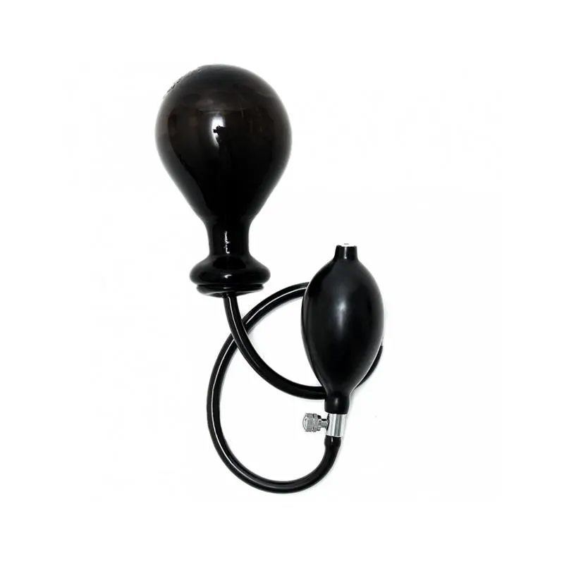 Plug Inflable Pequeño  Negro · BONDAGE PLAY · Anal — photo 2