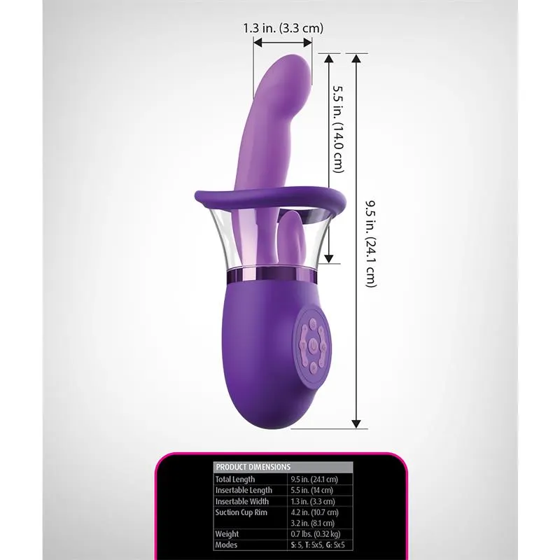 Estimulador con Lengua y Succión Ultimate Pleasure Pro Plus · FANTASY FOR HER · Estimuladores de Clítoris — photo 5