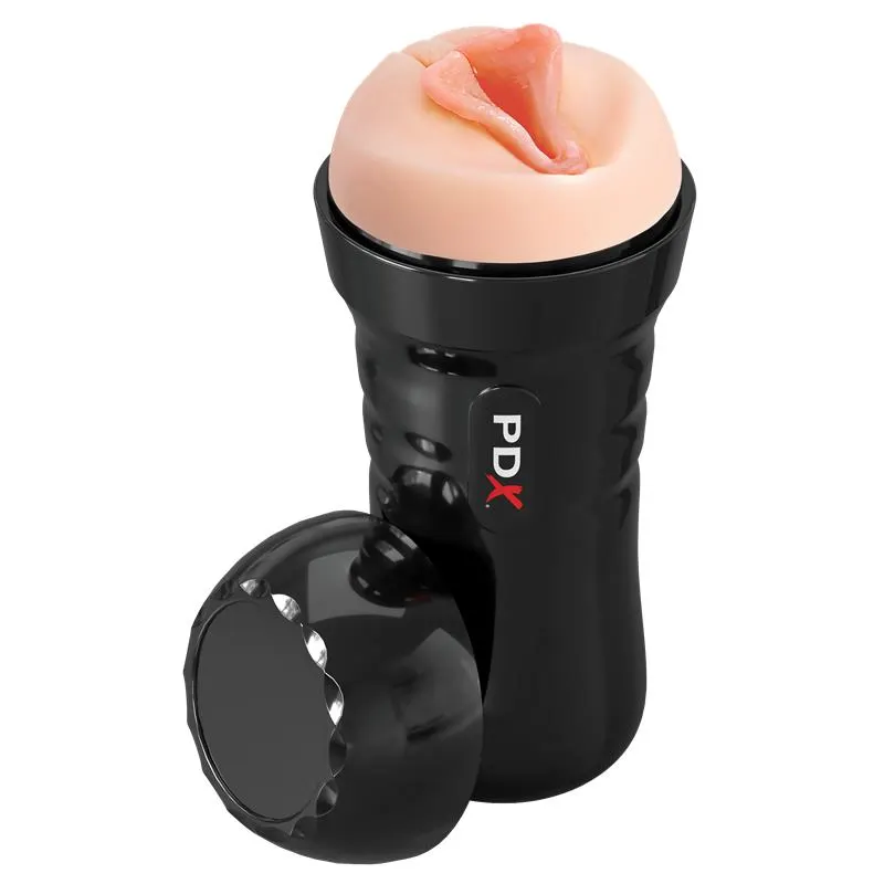 Masturbador Wet Pussies-Super Luscious Lips Auto-Lubricacion · PDX TOYZ · Masturbadores Él — Foto 3