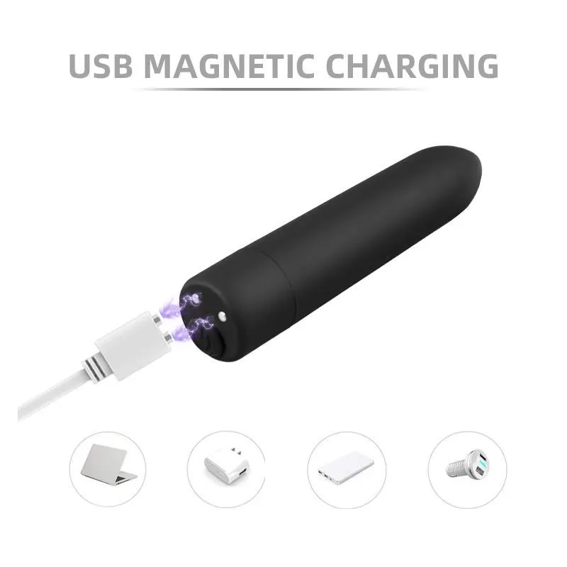 Magny Bala Vibradora Recargable USB Magnético · TARDENOCHE · Huevos y Balas Vibradoras — photo 12