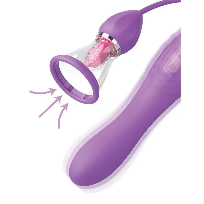 Estimulador con Lengua, Succion y Vibración Her Ultimate Pleasure Max · FANTASY FOR HER · Estimuladores de Clítoris — Foto 2