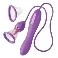 Estimulador con Lengua, Succion y Vibración Her Ultimate Pleasure Max · FANTASY FOR HER · Estimuladores de Clítoris