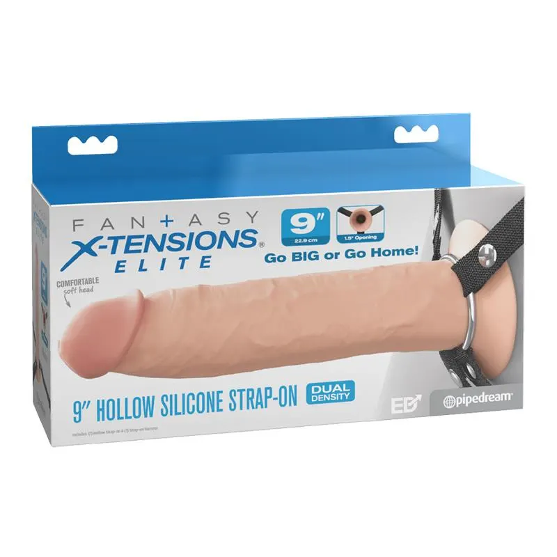 Arnés con Dildo Hueco 9 · FANTASY X-TENSIONS · Anillos para el Pene — Foto 5