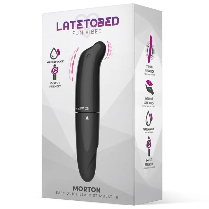 Morton Estimulador Easy Quick Negro · LATETOBED · Estimuladores de Clítoris — Foto 2