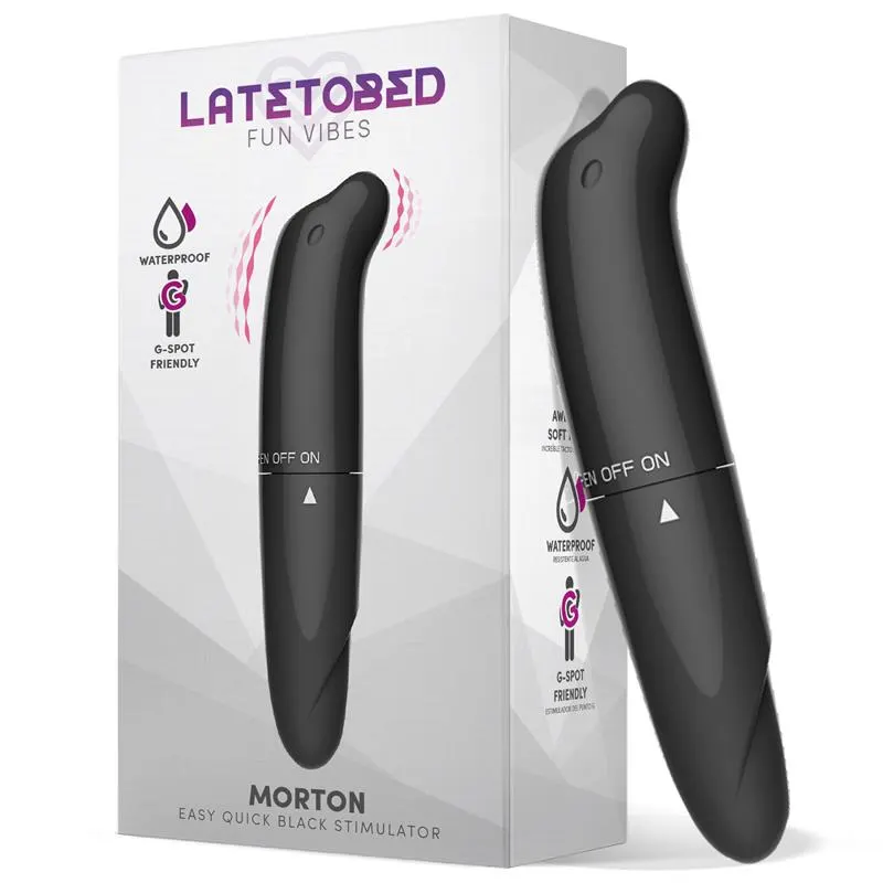 Morton Estimulador Easy Quick Negro · LATETOBED · Estimuladores de Clítoris