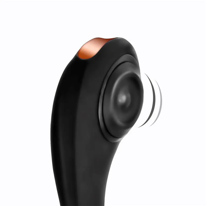 Pulsar Vibrador con Pulsación y Esqueleto Articulado Silicona USB · TARDENOCHE · Vibradores — Foto 6
