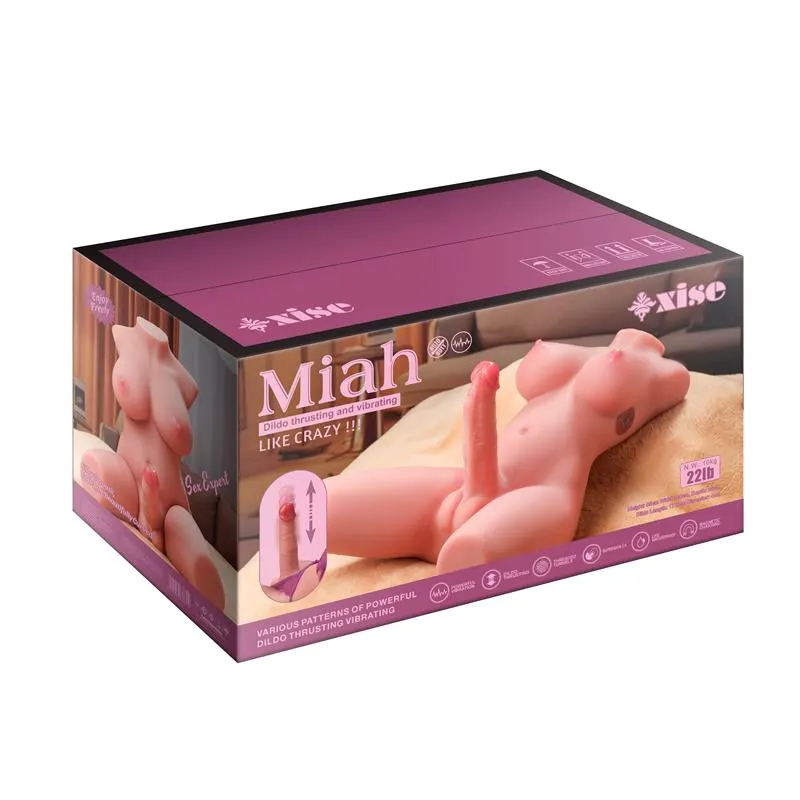 Miah Lady Boy Torso con Vibración y Thrusting 9.8 kg · XISE · Masturbadores Él — foto 11