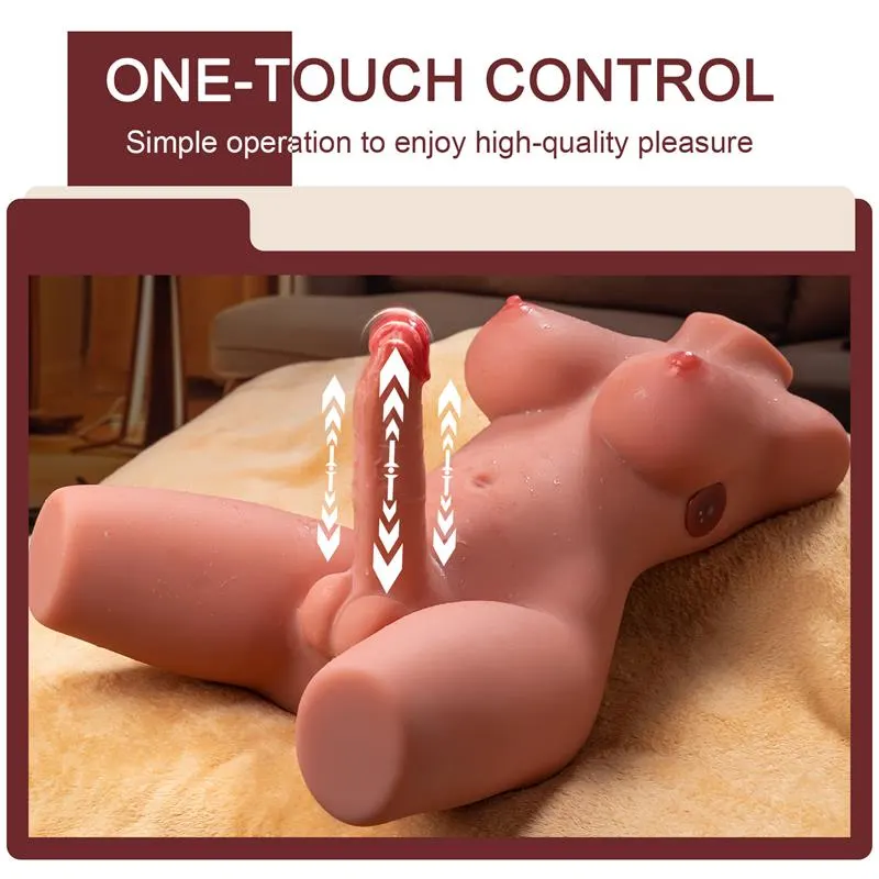 Miah Lady Boy Torso con Vibración y Thrusting 9.8 kg · XISE · Masturbadores Él — foto 5