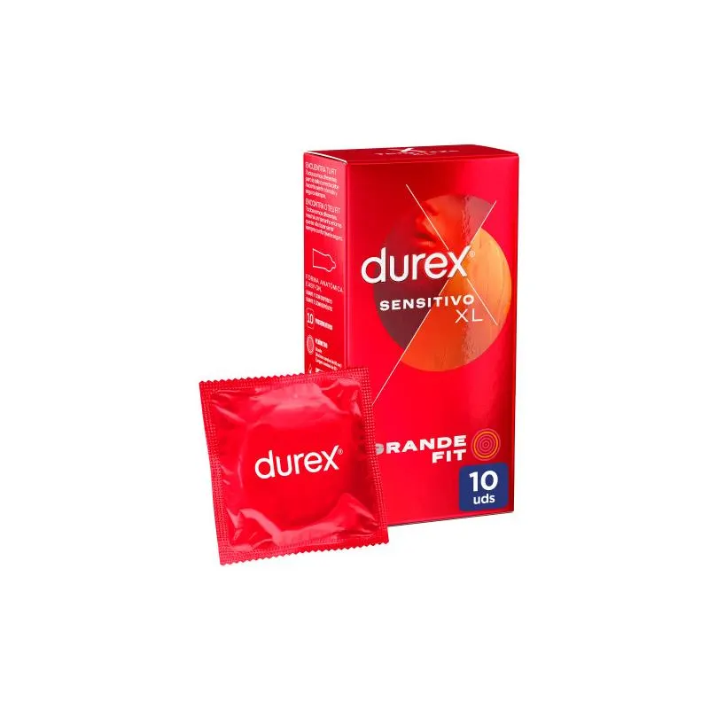 Preservativos Sentitivo XL 10 ud · DUREX · Accesorios y Sets