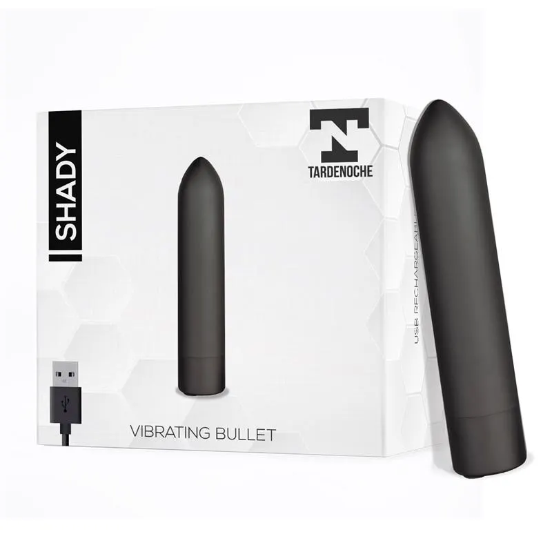 Shady Bala Vibradora Recargable USB Impermeable · TARDENOCHE · Huevos y Balas Vibradoras