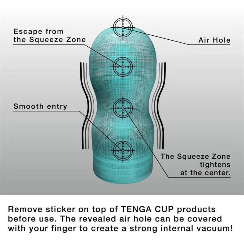 Masturbador Tenga Original Vacuum Cup Extra Cool · TENGA · Masturbadores Él — photo 6