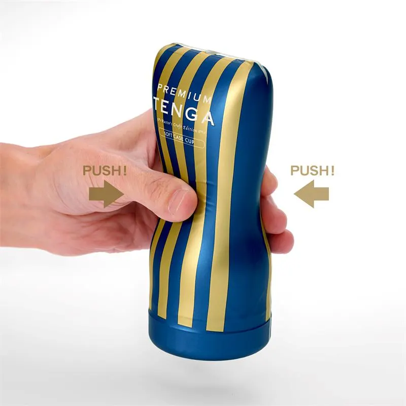 Masturbador Premium Tenga Dual Sensation Cup · TENGA · Masturbadores Él — foto 3