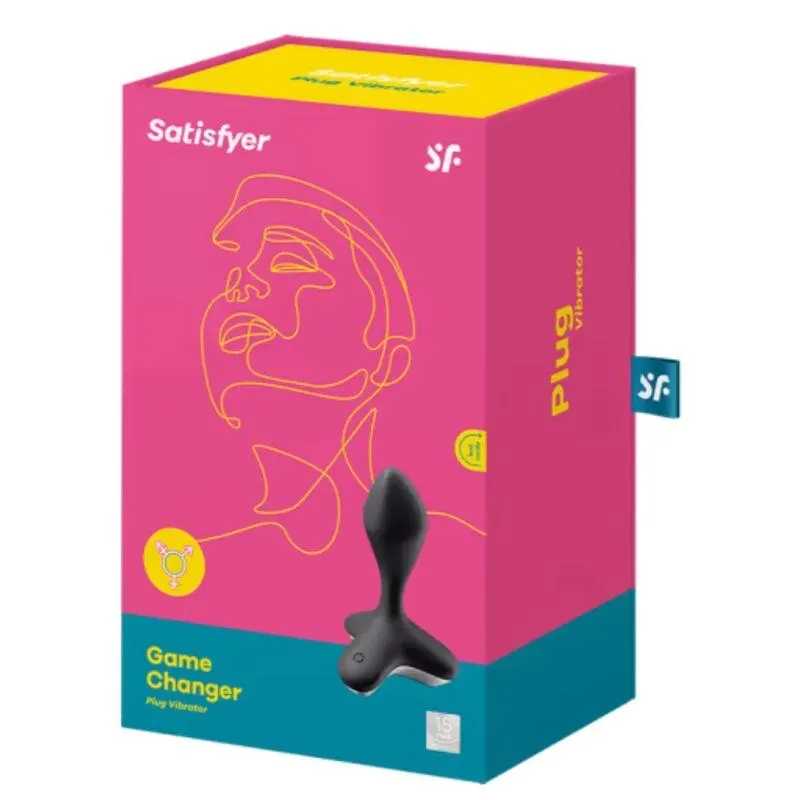 Game Changer Plug Anal con Vibración Negro · SATISFYER · Anal — photo 8