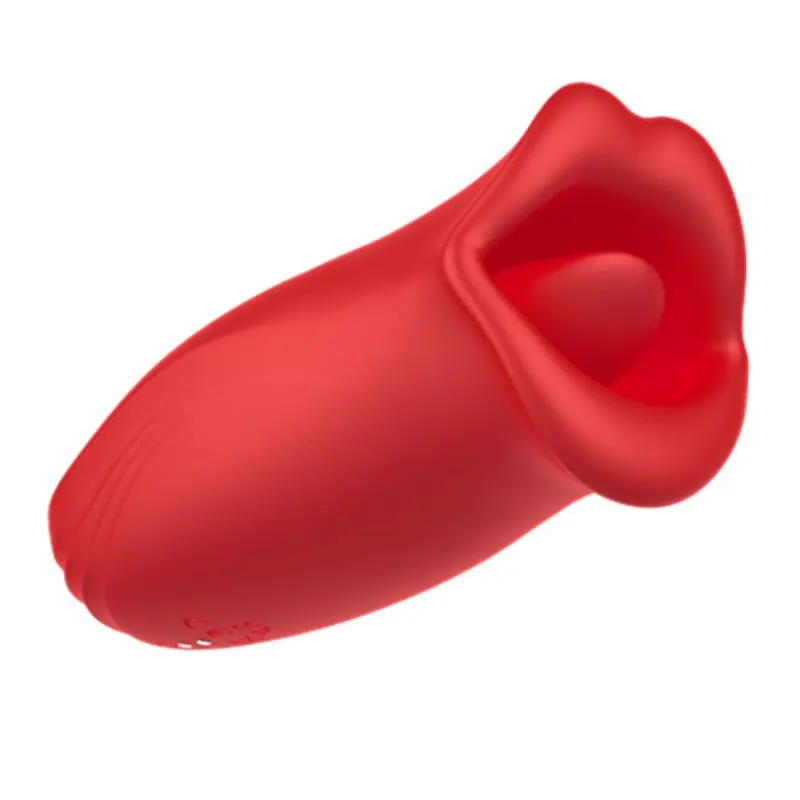Ember Masajeador Forma Boca con Lameteo y Vibración USB Silicona · ACTION · Estimuladores de Clítoris — foto 2