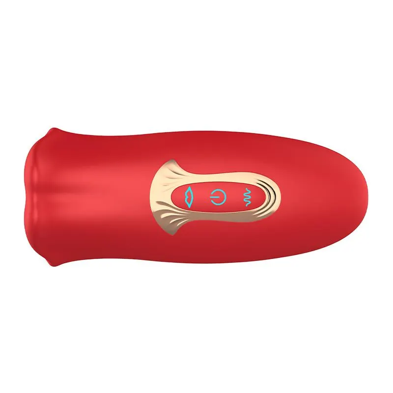 Ember Masajeador Forma Boca con Lameteo y Vibración USB Silicona · ACTION · Estimuladores de Clítoris — foto 6
